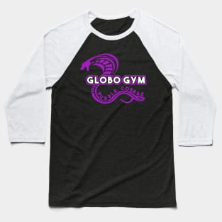 Globo Gym Purple Cobras Globo Gym Funny Geek Nerd Baseball T-Shirt